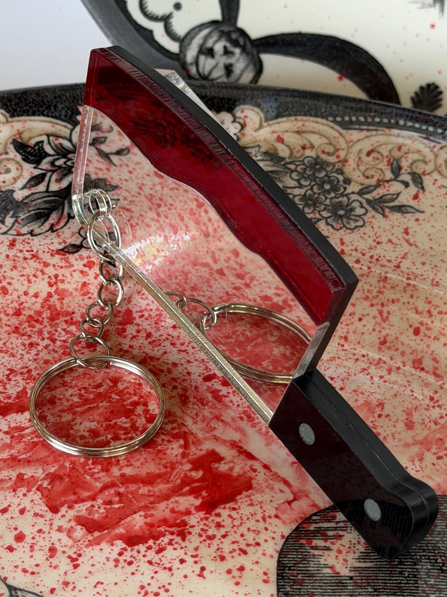 CHEF’S KISS KEYCHAIN - Mother of Hades Knife Mirror/Keychain