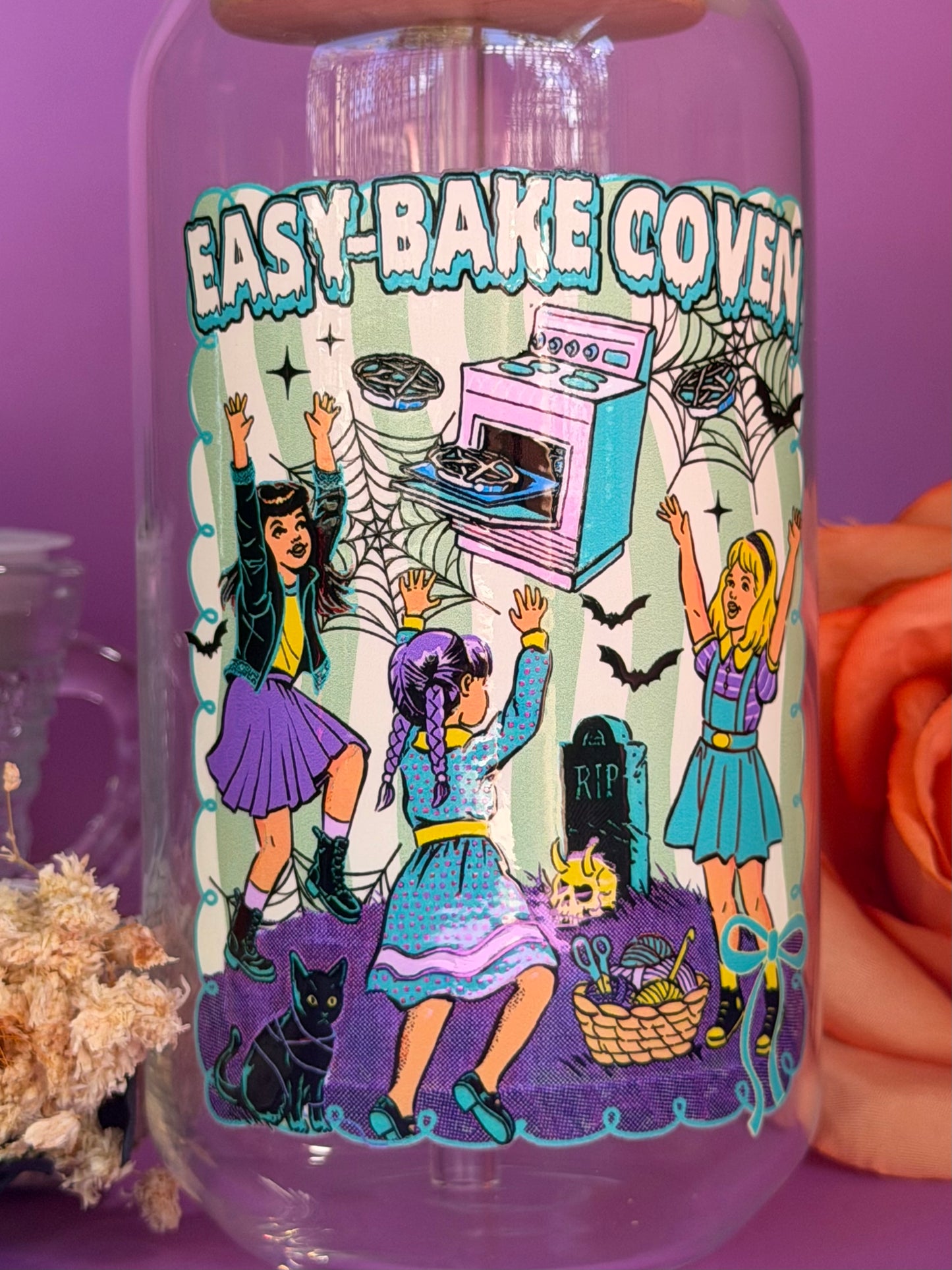 EASY BAKE COVEN - Glass Latte Drink Cup