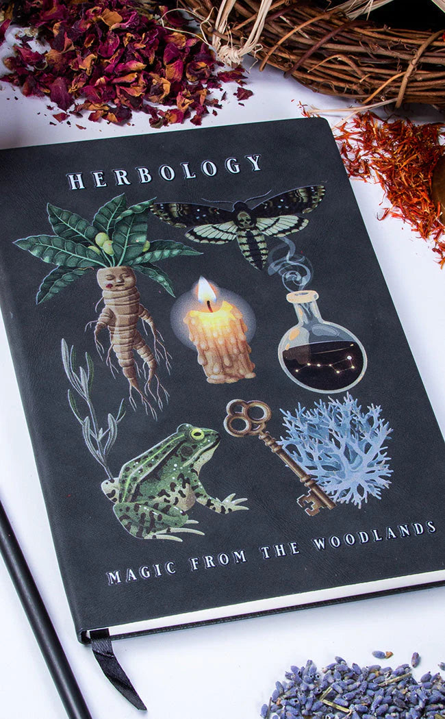 HERBOLOGY - soft velvet notebook