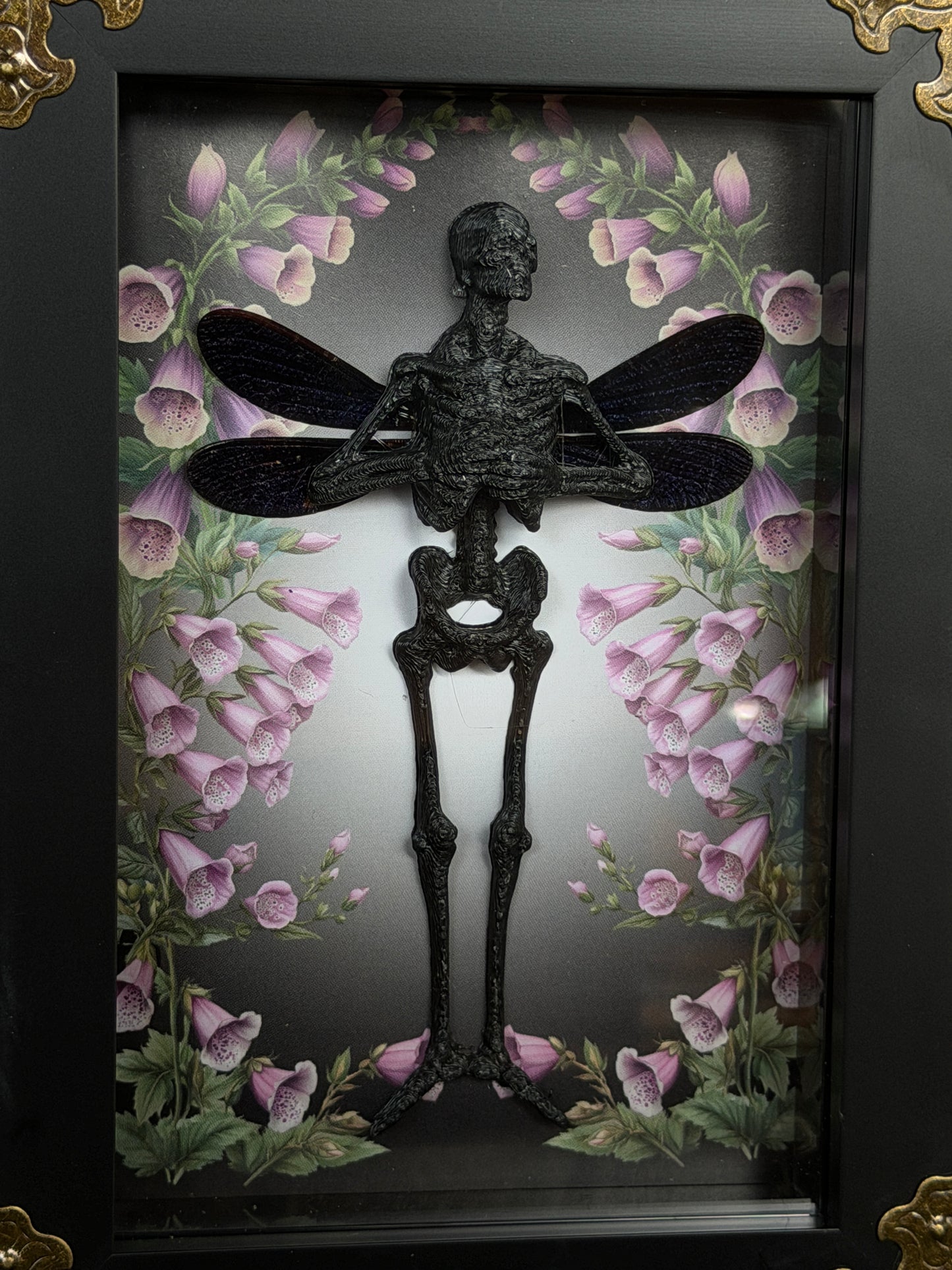 VIOLET DANCER FAIRY - Mother of Hades Dead Fairy Frame