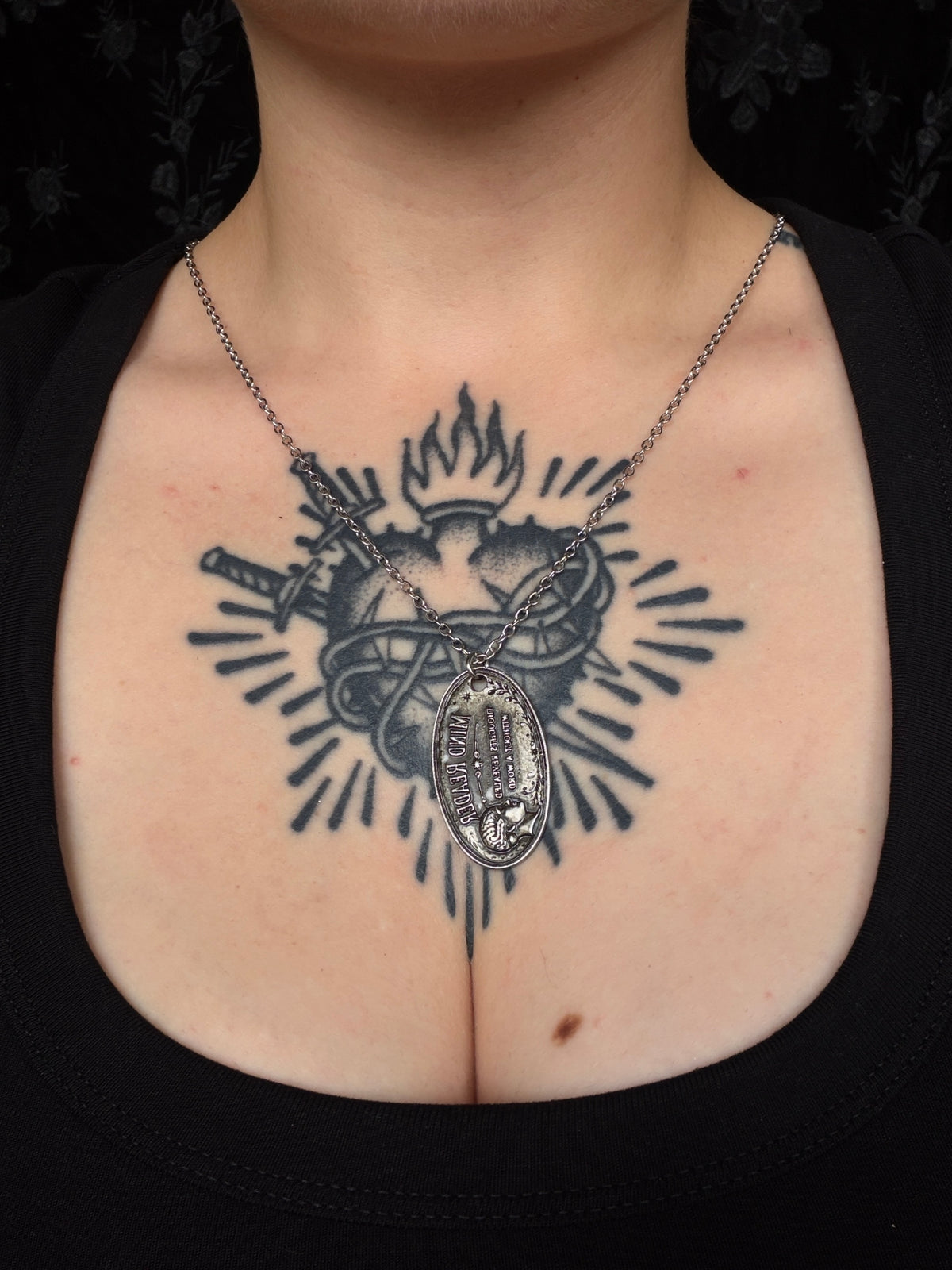 NOTHING IS SACRED - Mother of Hades Tag Necklace