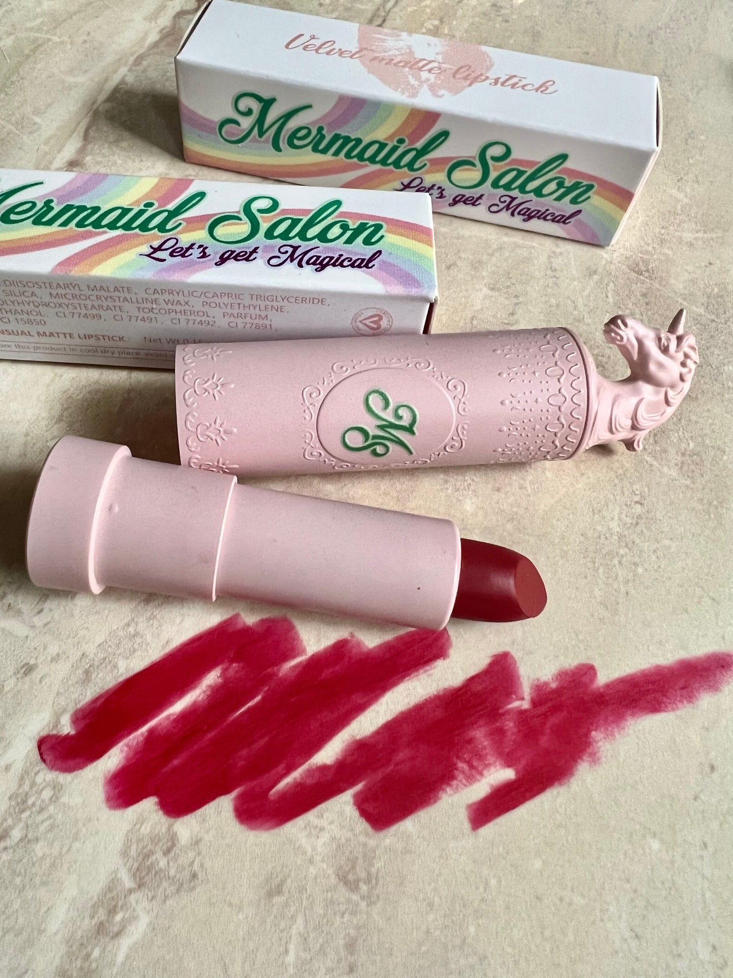 RED RIDING HOOD - Traditional Cream Velvet lipstick