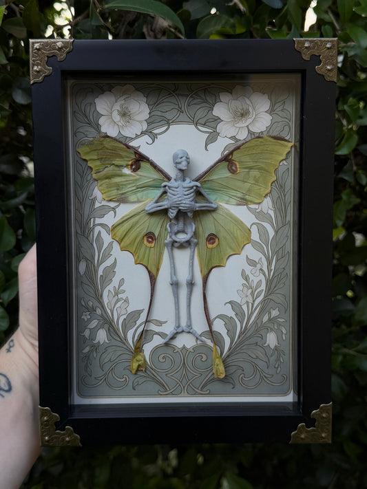 CHINESE MOON MOTH FAIRY - Mother of Hades Dead Fairy Collection