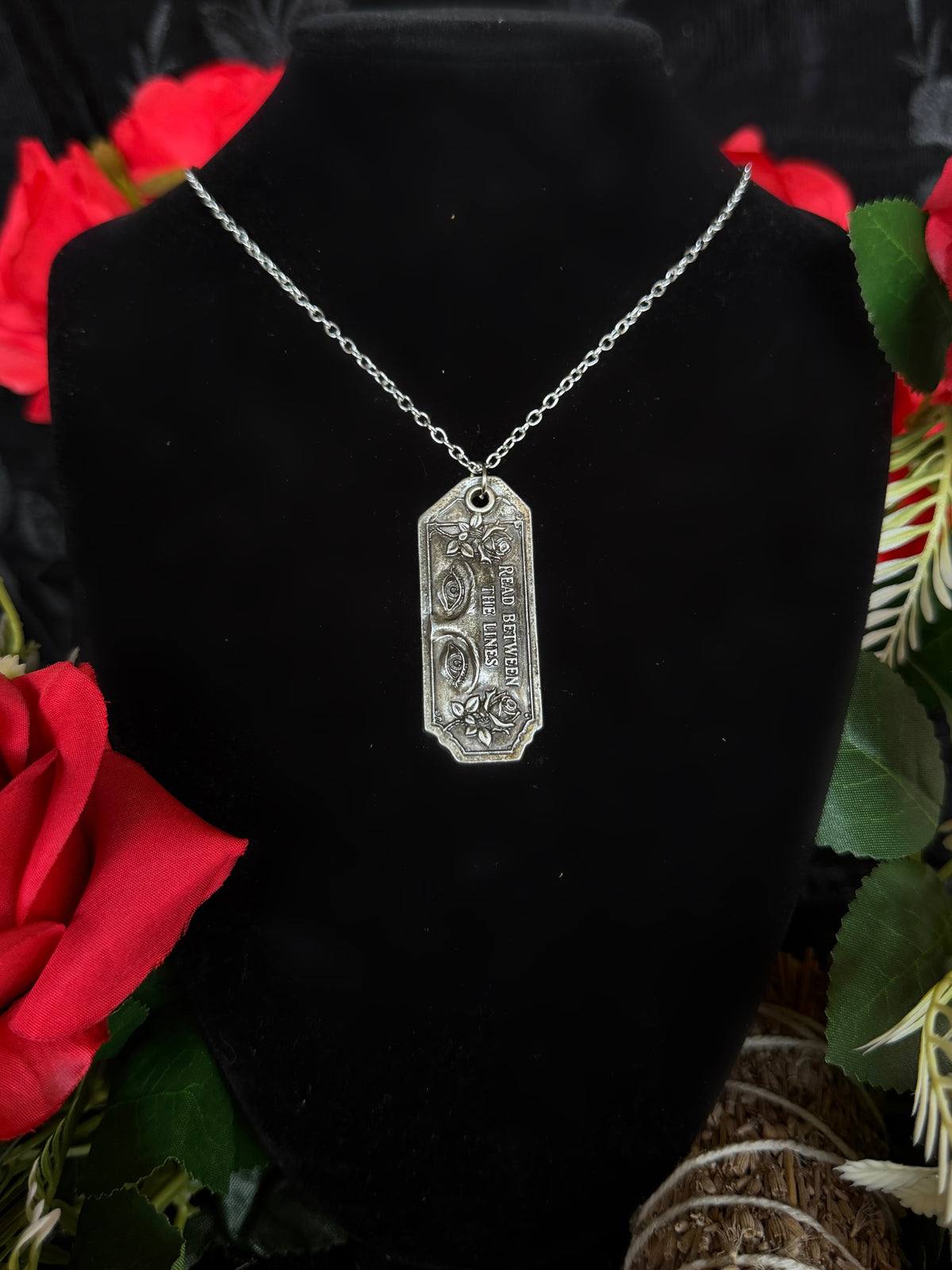 HIDING IN PLAIN SIGHT - Mother of Hades Tag Necklace