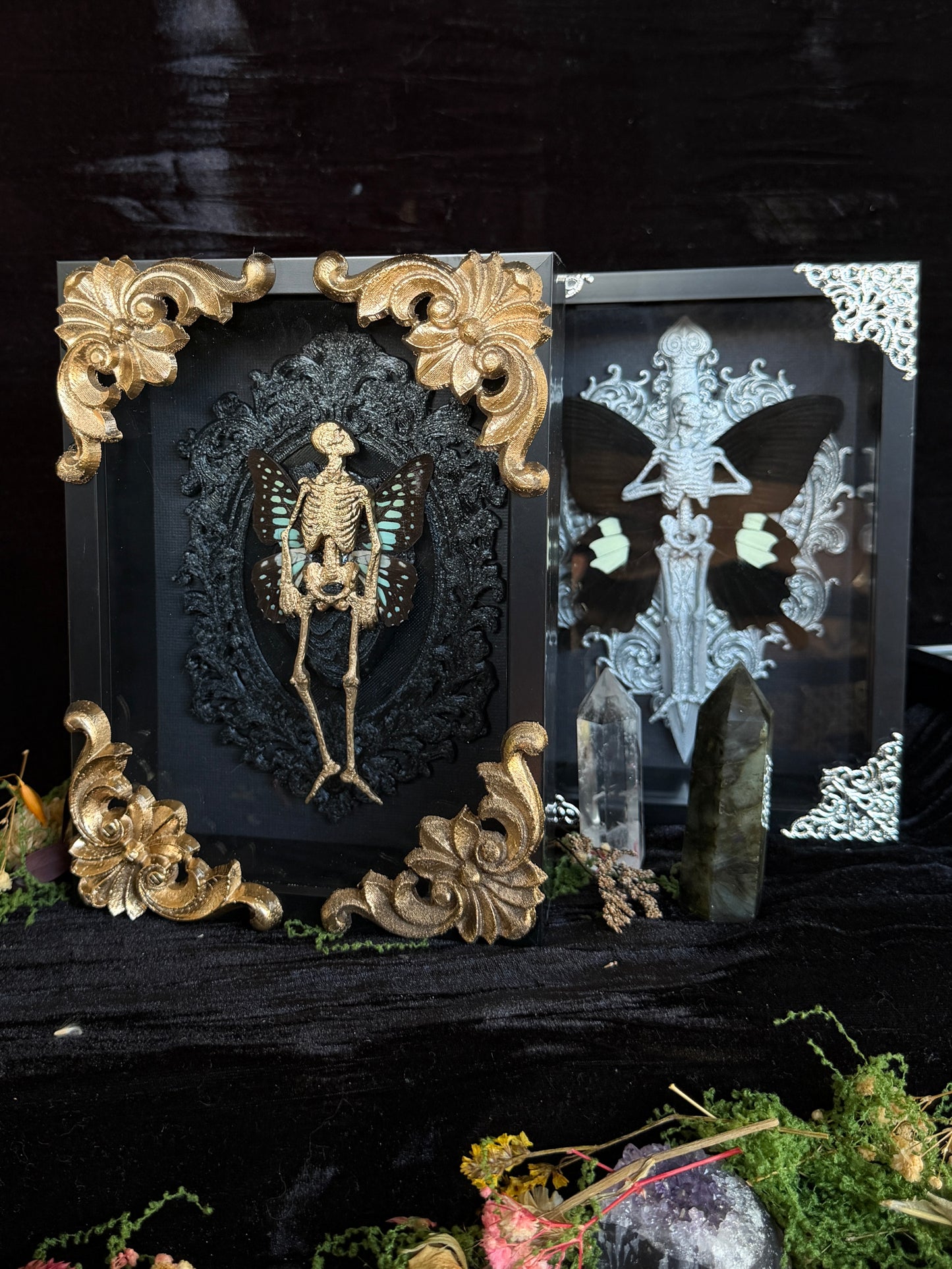 GOLDEN CHILD FAIRY - Mother of Hades Dead Fairy Frame