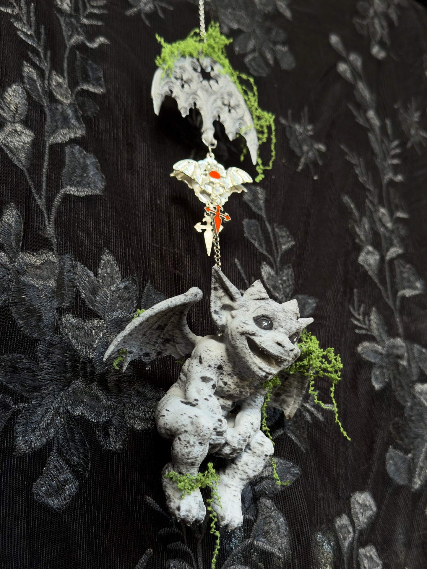 GARGOYLE - Mossy Creature Hanging