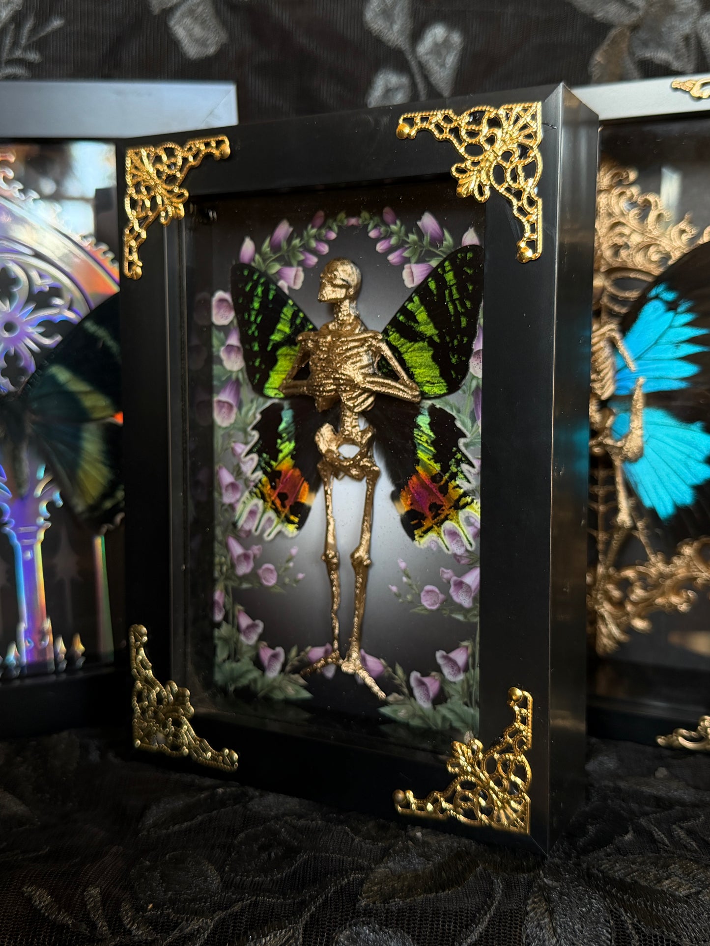 FOX GLOVE FAIRY - Mother of Hades Dead Fairy Frame