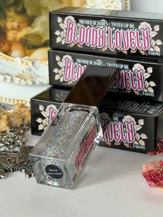 BLOODY LOVELY TINTED LIP OIL - Stone The Crows