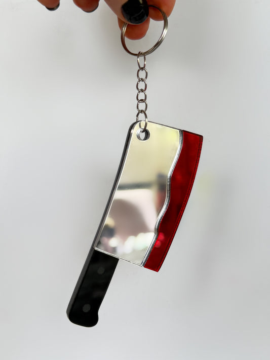 CHEF’S KISS KEYCHAIN - Mother of Hades Knife Mirror/Keychain