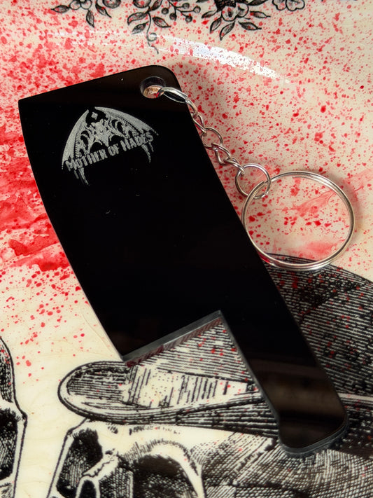 CHEF’S KISS KEYCHAIN - Mother of Hades Knife Mirror/Keychain