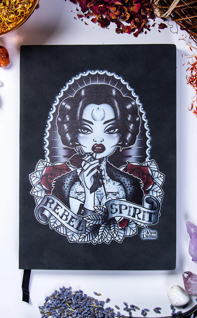 REBEL SPIRIT - soft velvet notebook