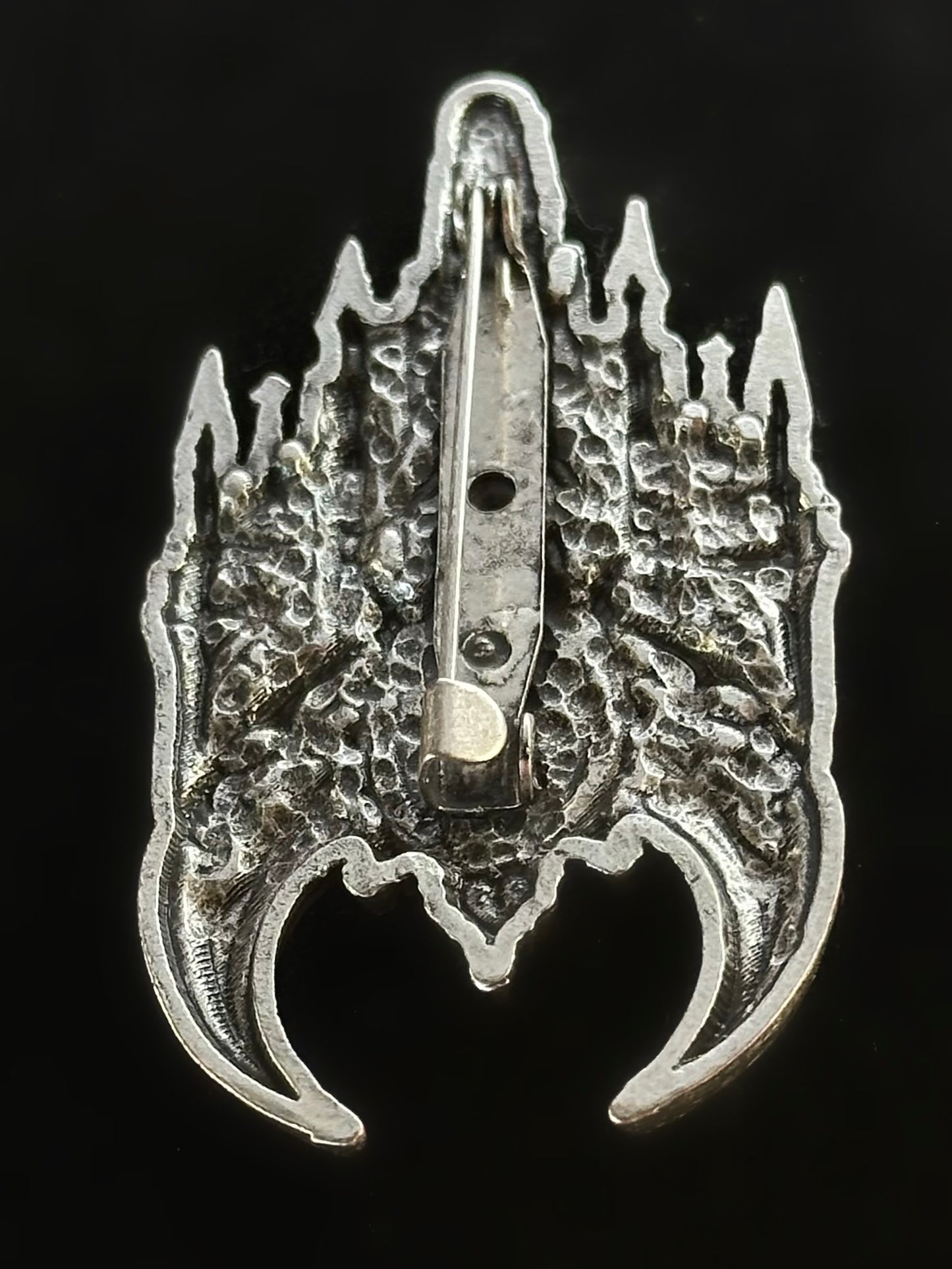 CATHEDRAL WINDOW - Mother of Hades Romantacy Bow & Brooch