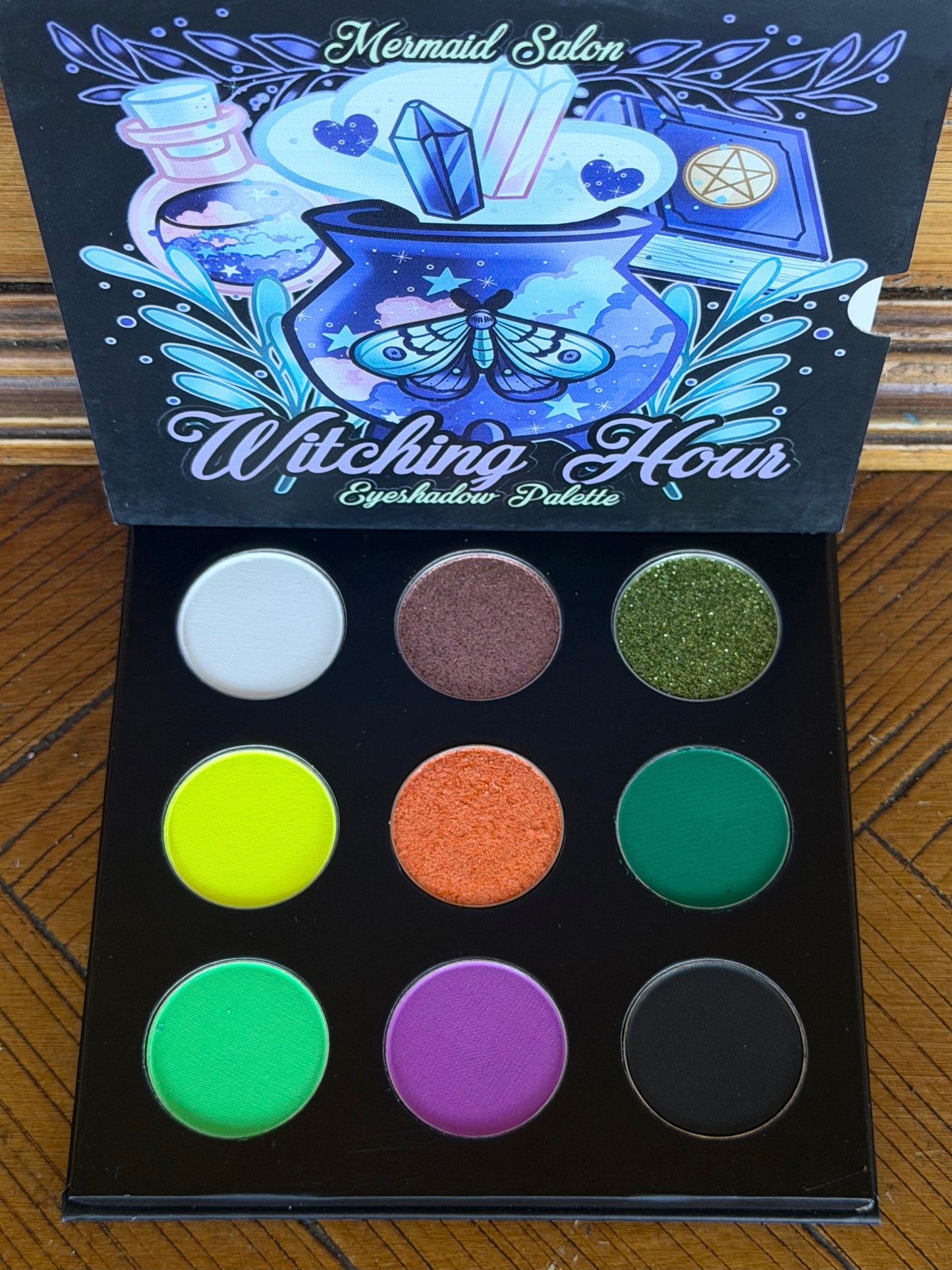 WITCHING HOUR - Mermaid Salon 9 Pan eyeshadow palette