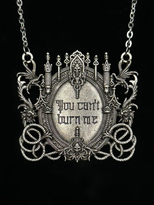 YOU CAN’T BURN ME - Mother of Hades X Vampire Freaks pt. ii Cast Necklace