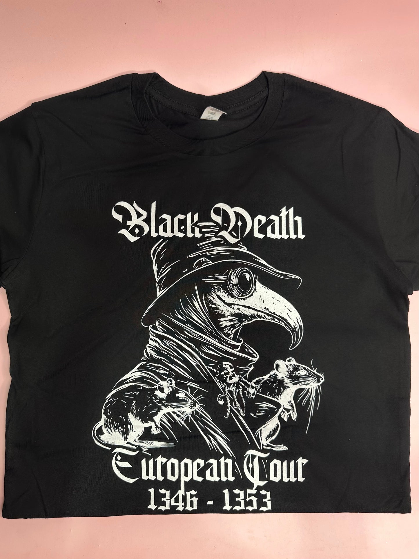 BLACK DEATH -  European Tour T-Shirt