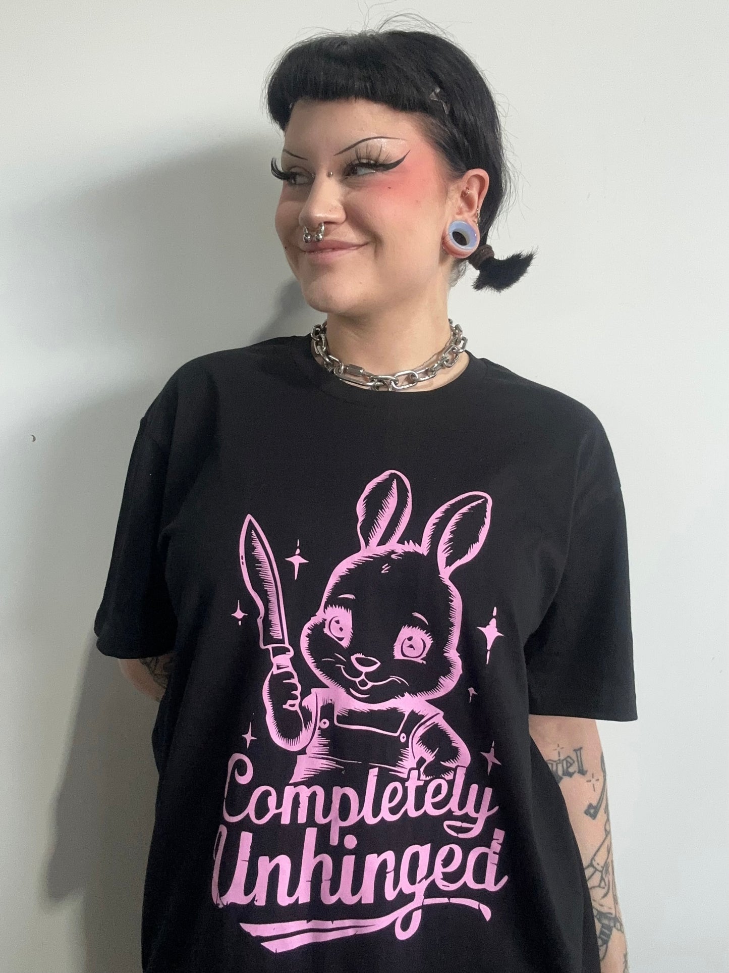 COMPLETELY UNHINGED -  Bunny T-Shirt