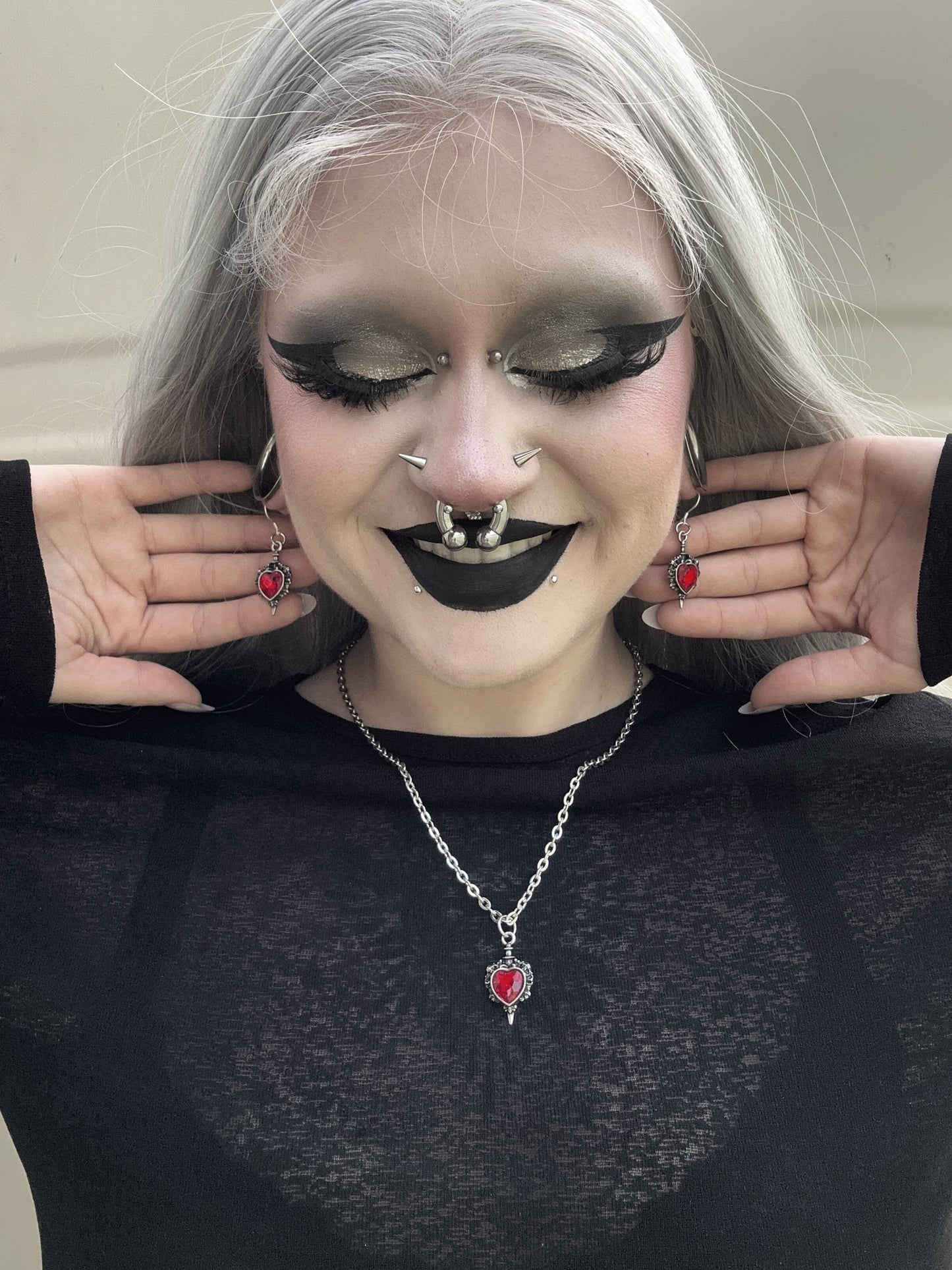 Heart of Glass - Mother of Hades Cast Necklace