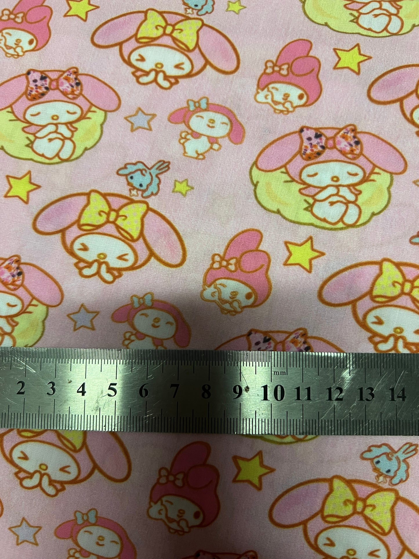 SLEEPY MY MELODY - Polycotton Fabric from Japan