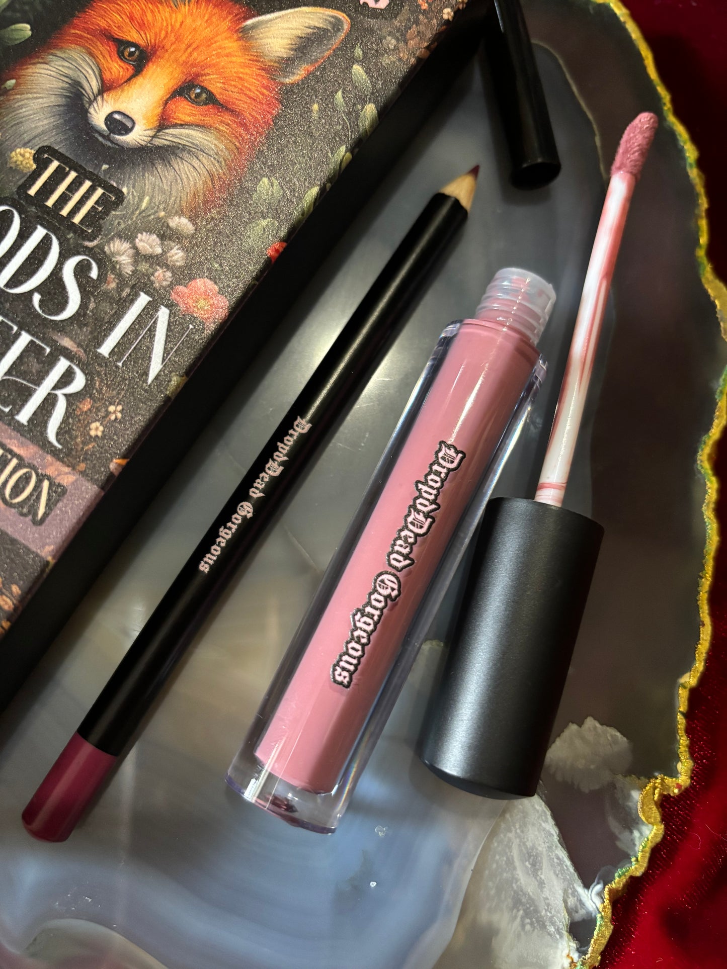 WILD ROSE - liquid lip and liner kit