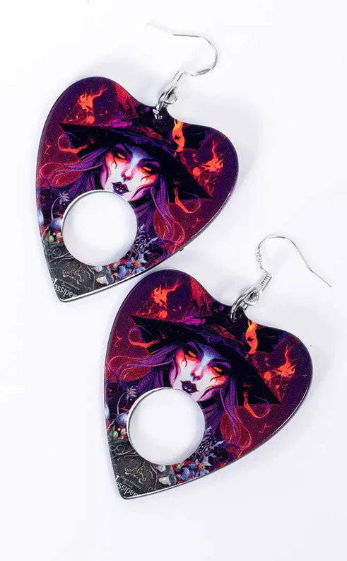 Planchette Earrings - WITCHING YOU WELL