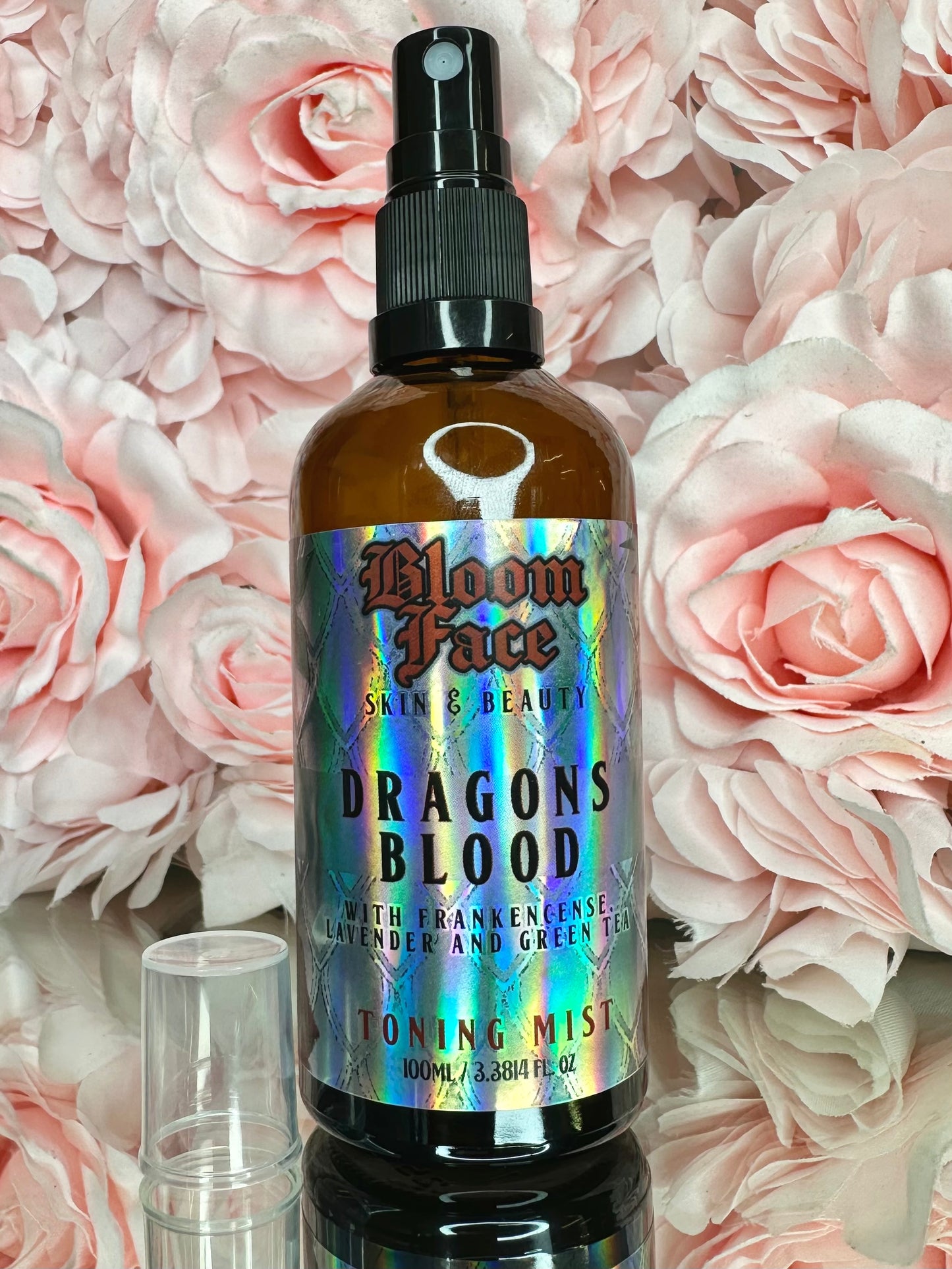 DRAGONS BLOOD - Toning Mist with Frankencense, Lavender and Green Tea