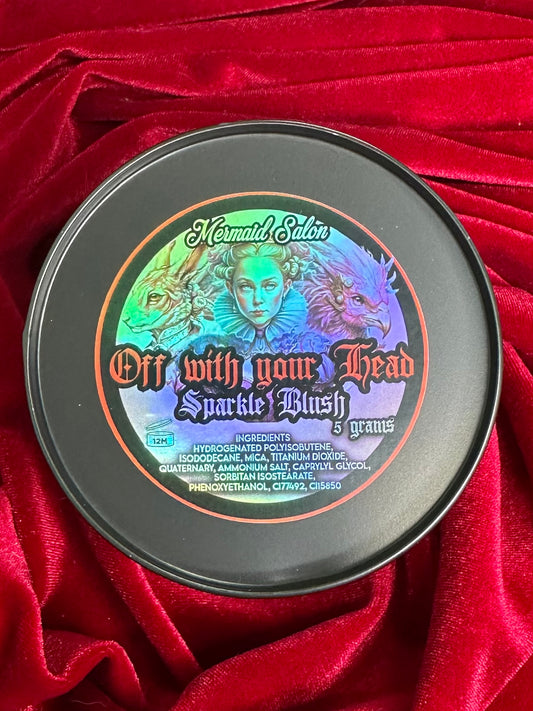 OFF WITH YOUR HEAD - rosey lush blush