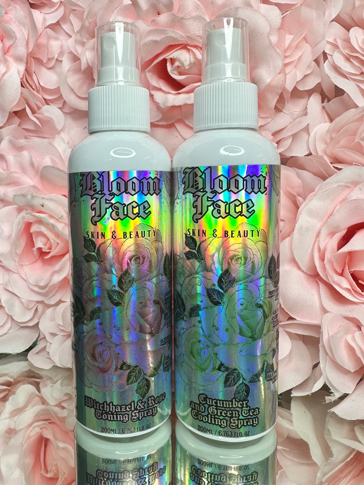 ROSE AND GREEN TEA - Cooling and Toning Spray Duo