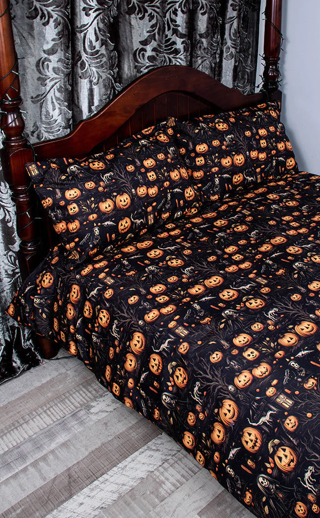 HALLOWEENTOWN Quilt Cover Set & Pillowcases