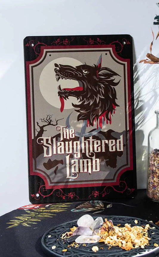 THE SLAUGHTERED LAMB - Tin Sign