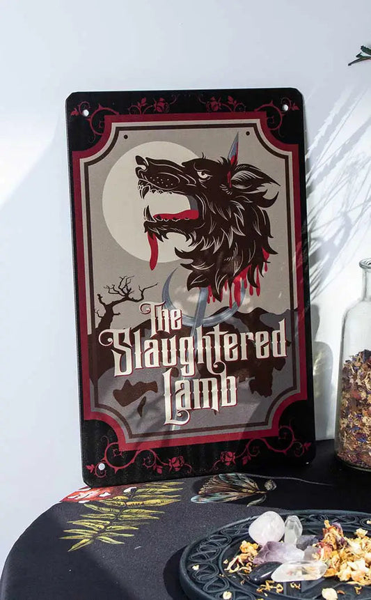 THE SLAUGHTERED LAMB - Tin Sign