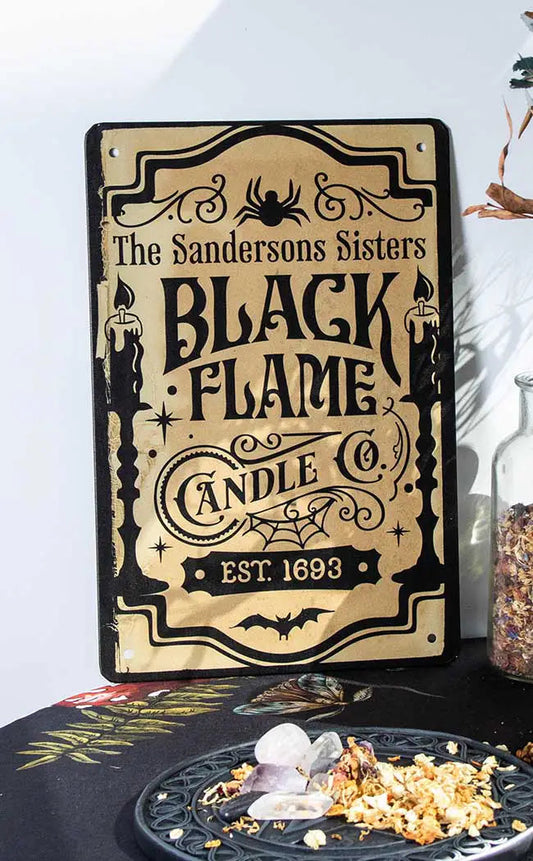 BLACK FLAME CANDLE CO. - Tin Sign