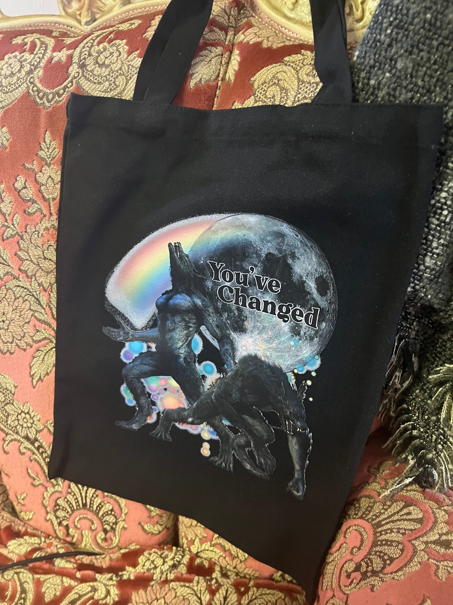 YOUVE CHANGED - WEREWOLF Canvas Tote Bag