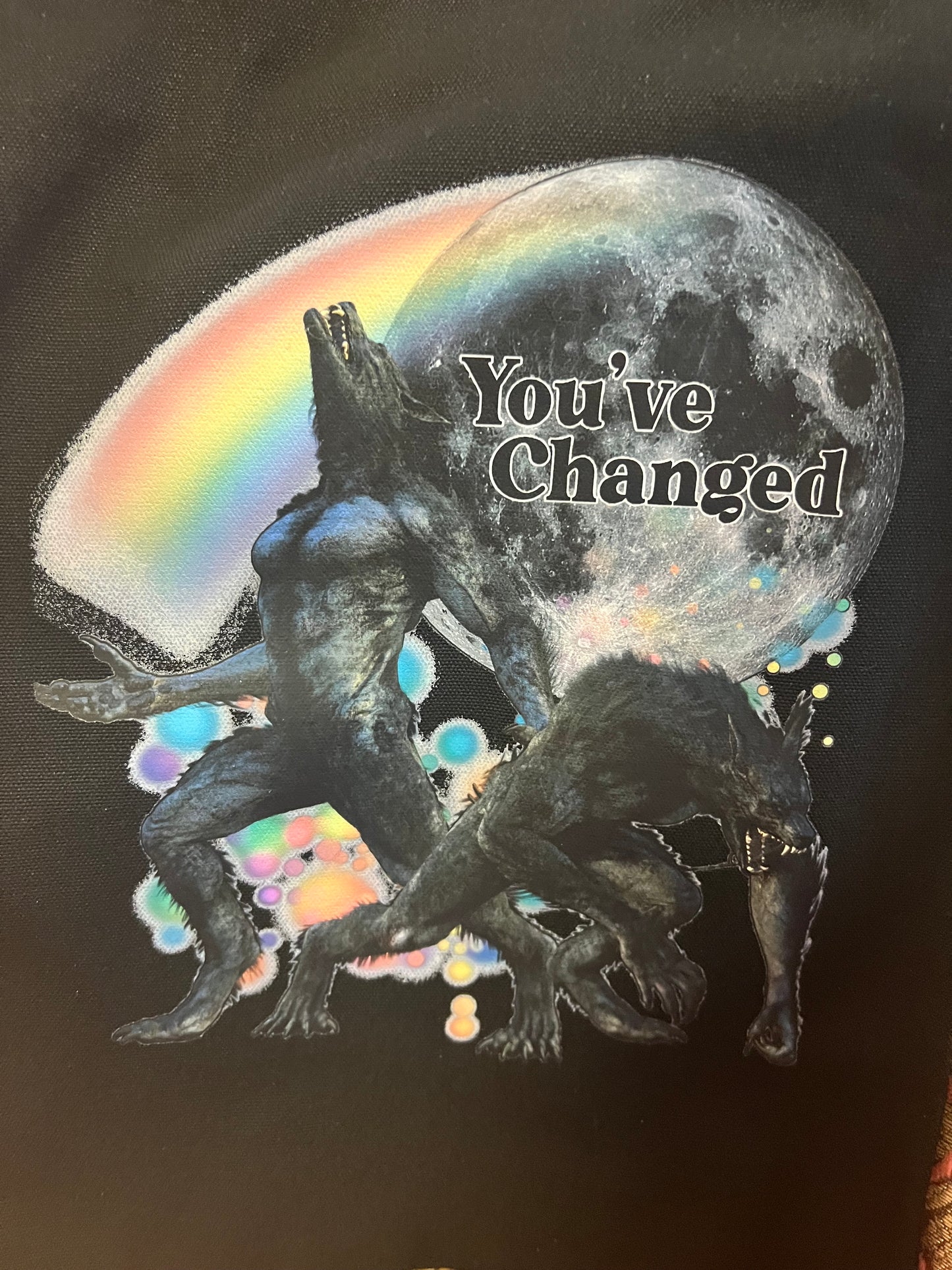 YOUVE CHANGED - WEREWOLF Canvas Tote Bag