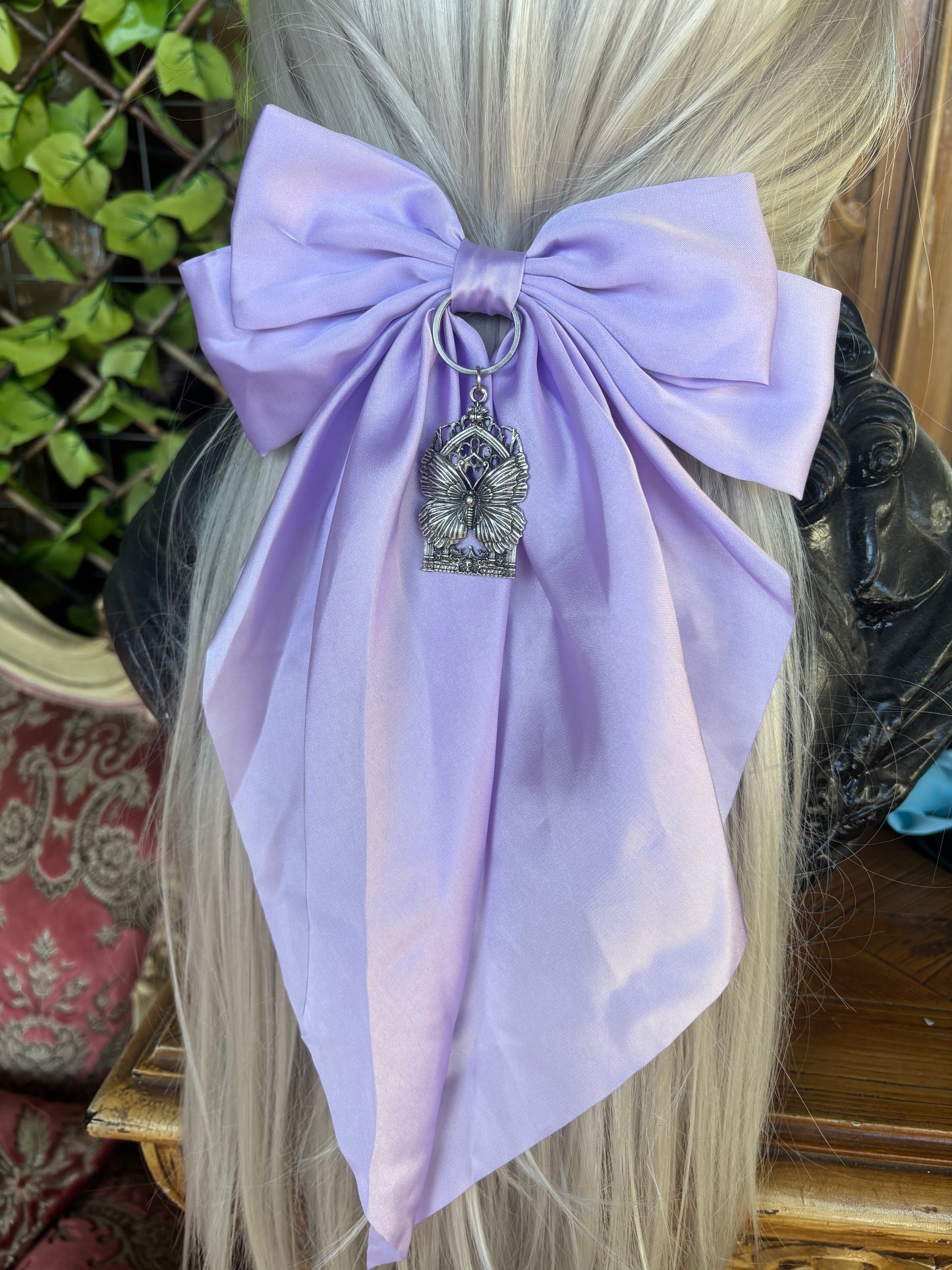 A NEW DAY BLOOMS-  Mother of Hades HAIR BOW