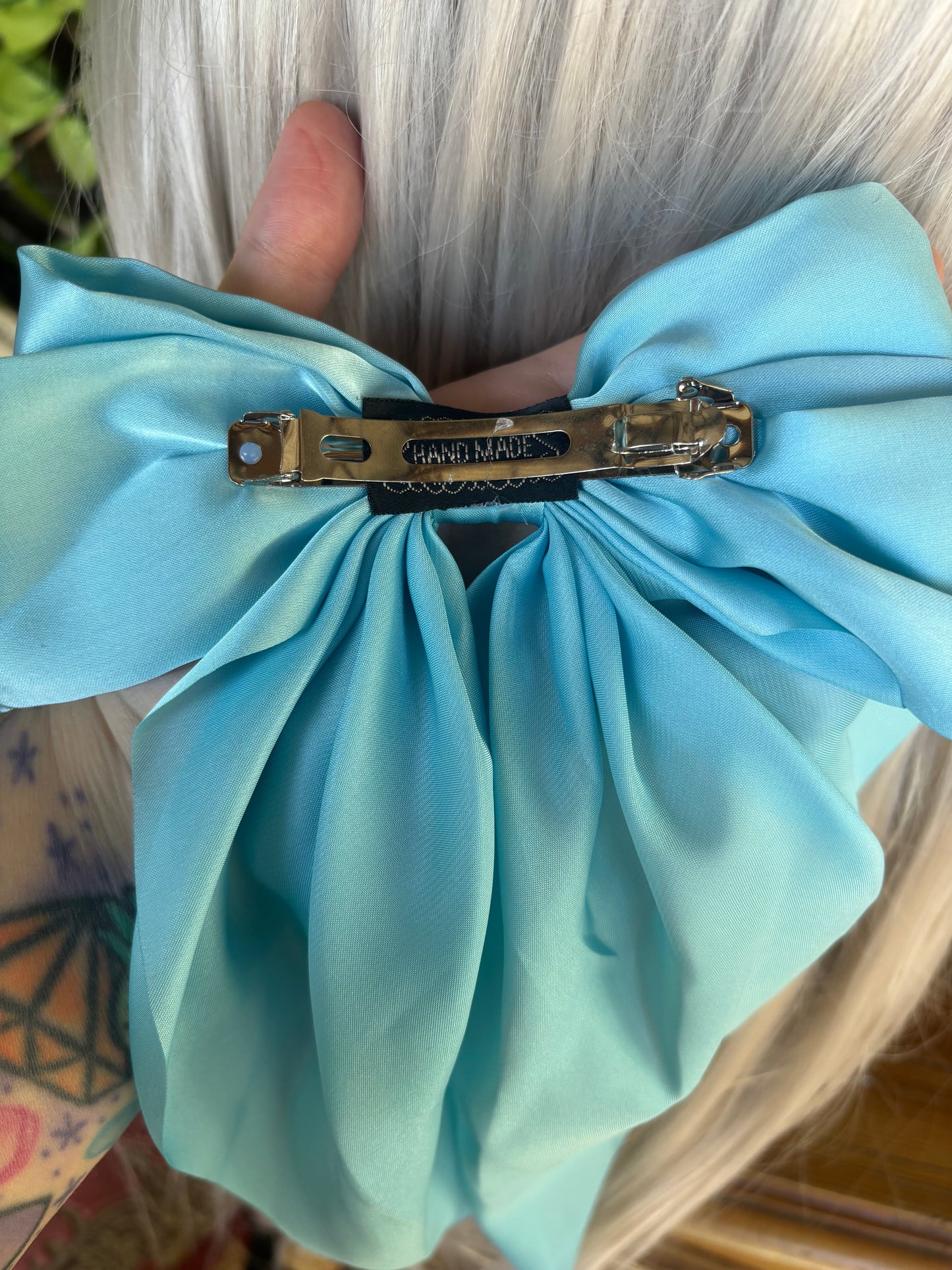 A NEW DAY BLOOMS-  Mother of Hades HAIR BOW