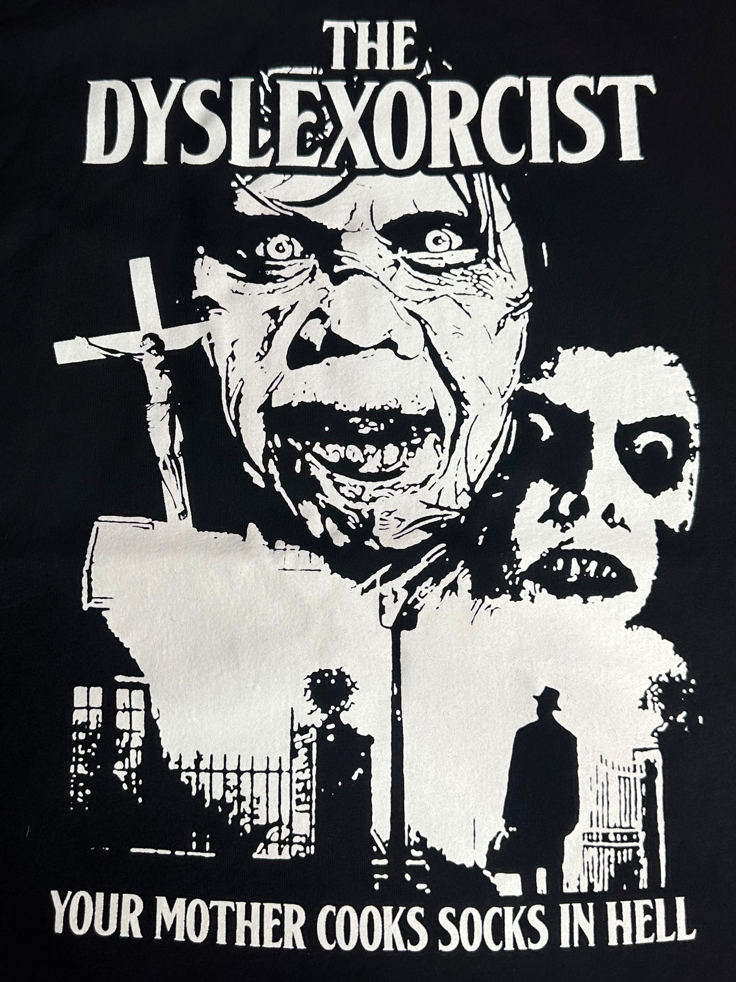 THE DYSLEXORCIST -  Horror T-Shirt