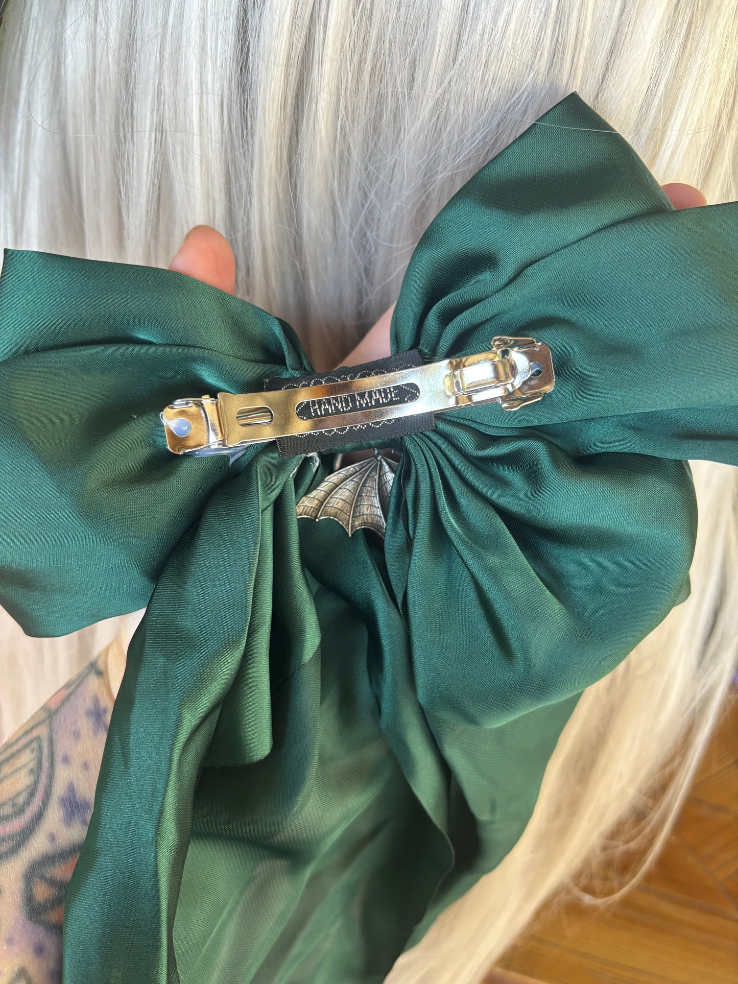 SCREECHERS OF THE NIGHT -  Mother of Hades NIGHT GARDEN Hair Bow