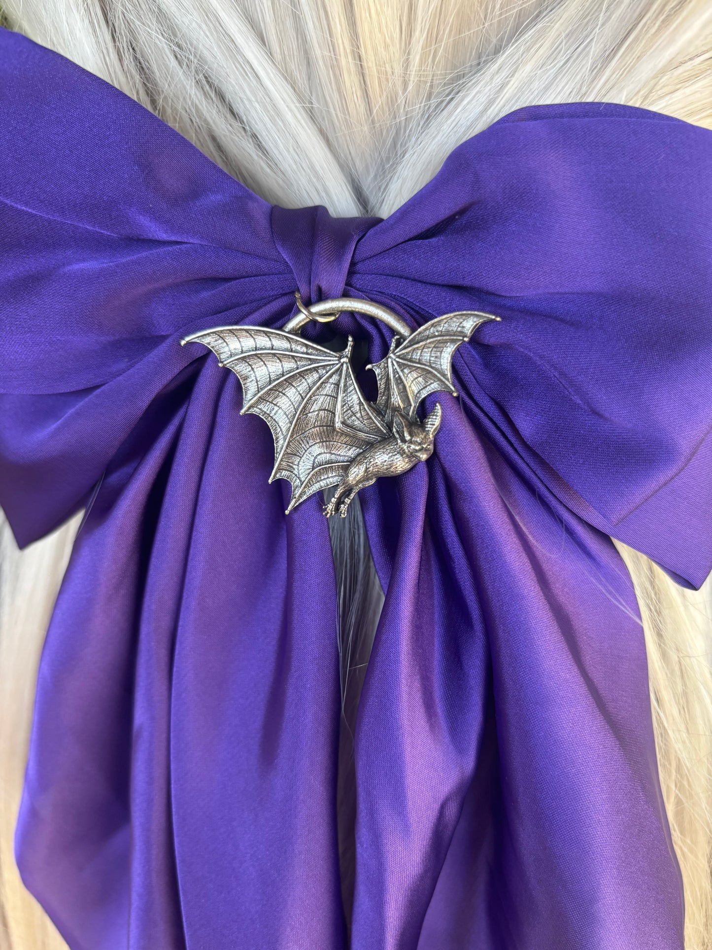 SCREECHERS OF THE NIGHT -  Mother of Hades NIGHT GARDEN Hair Bow