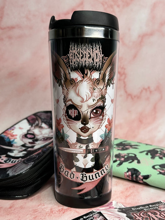 BAD BUNNY - Rose Demon Tumbler