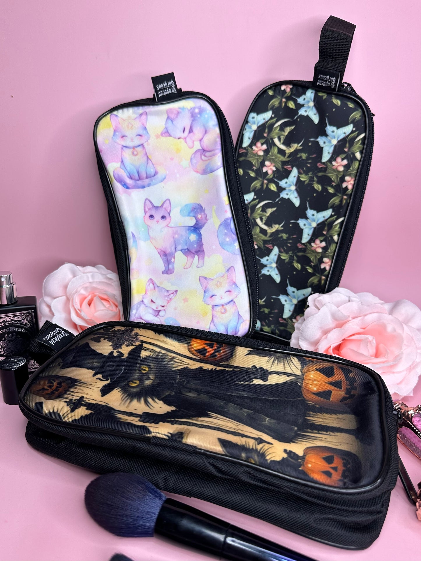 MAGIC CAT - Tech bag, Pencil case, Toiletry bag