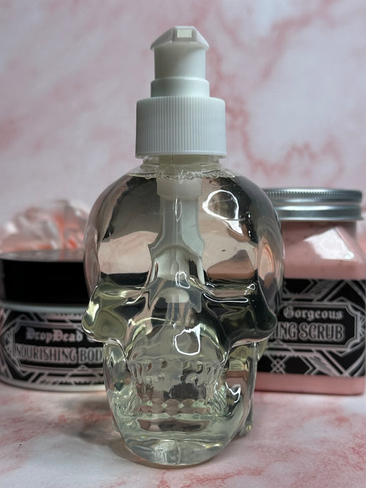 SKULL BODY WASH - Hot Jammie Donut scented