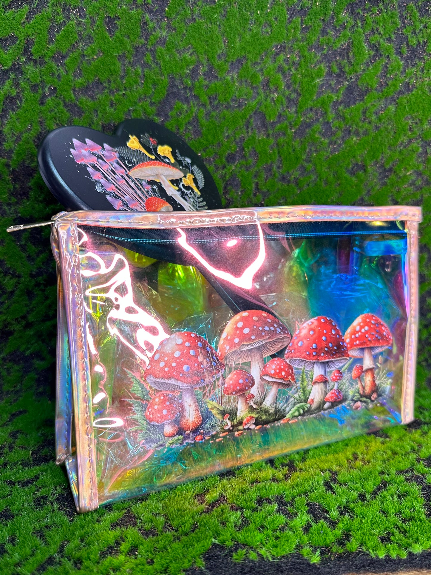 FAIRY RING Holo Cosmetic Bag