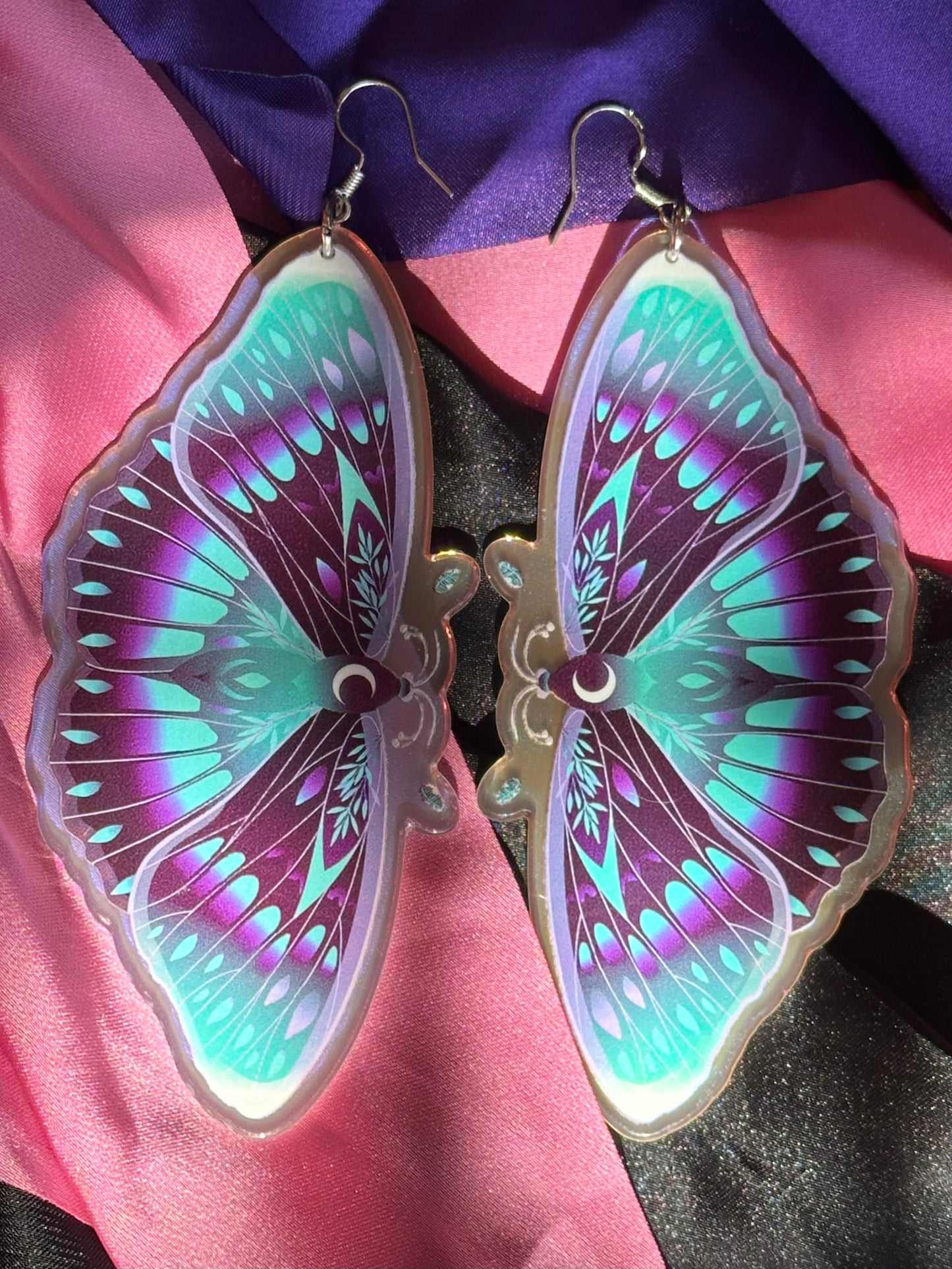 LA BELLA LUNA - Iridescent Jumbo earrings
