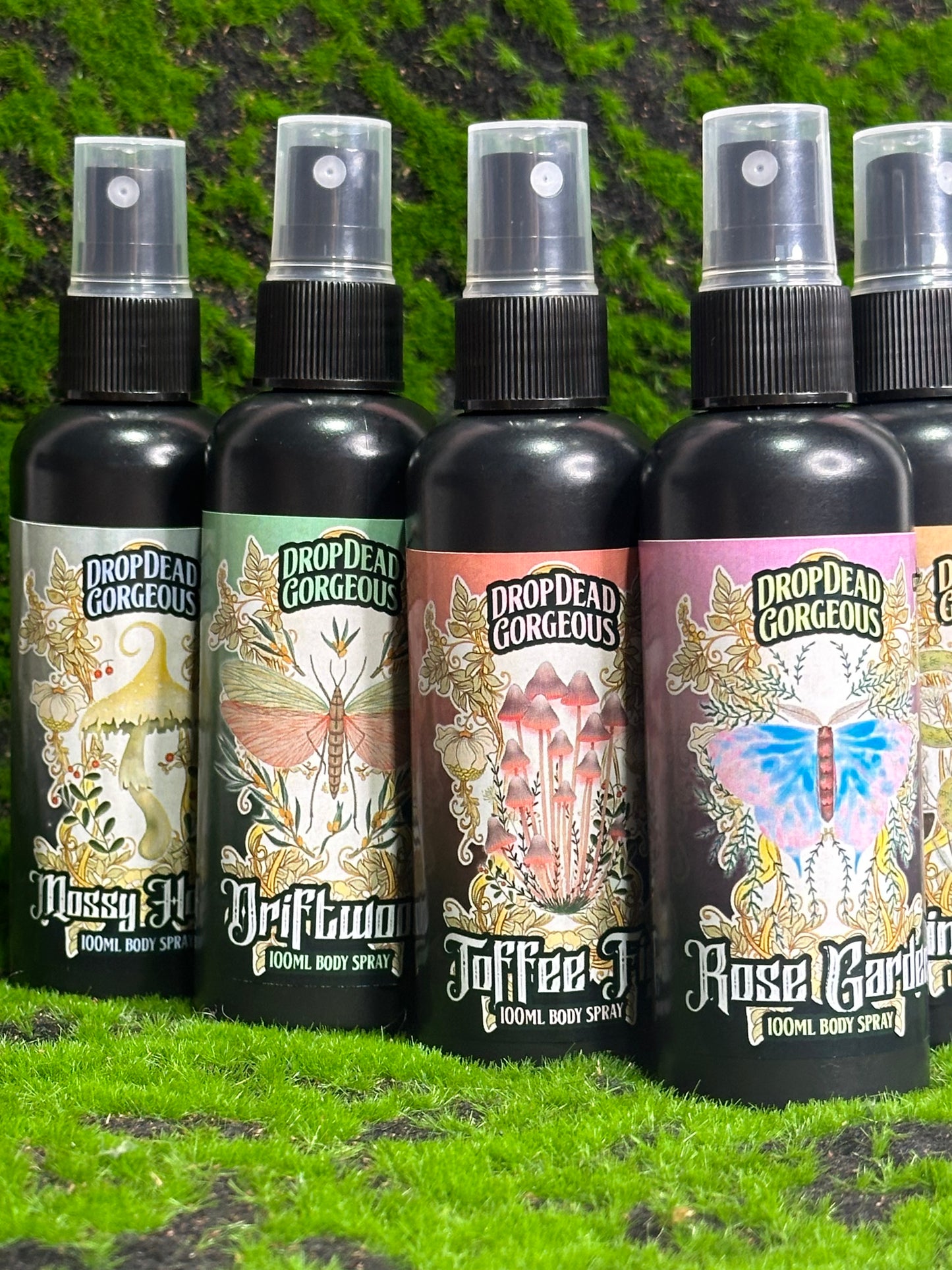 BODY SPRAY BUNDLE - 7 x 100ml bottles