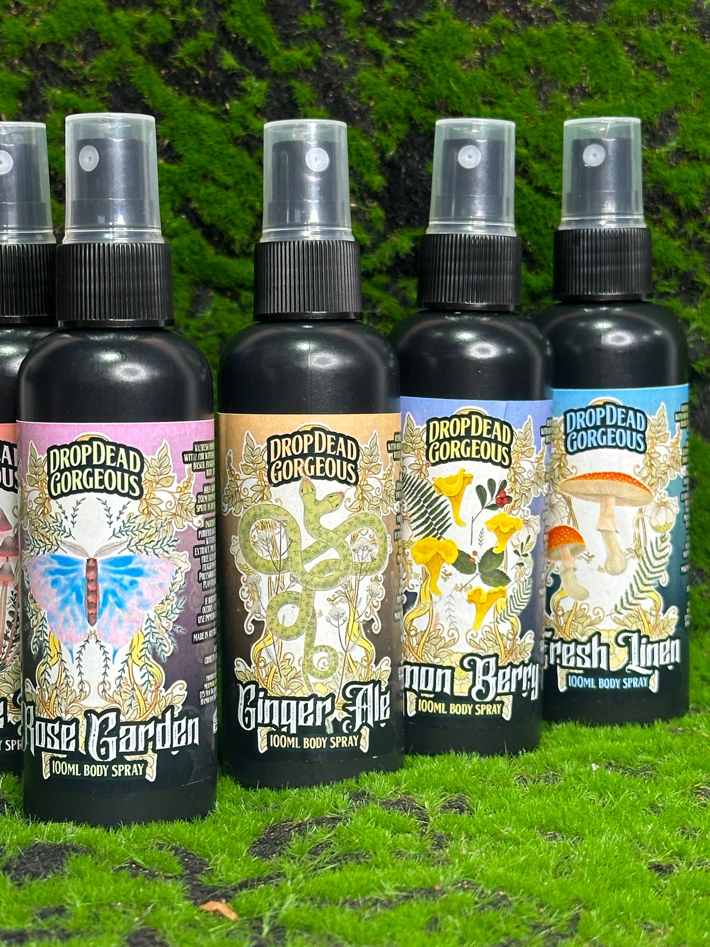 BODY SPRAY BUNDLE - 7 x 100ml bottles