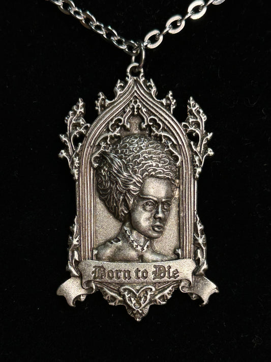 BORN TO DIE - Bride of Frankenstein Necklace