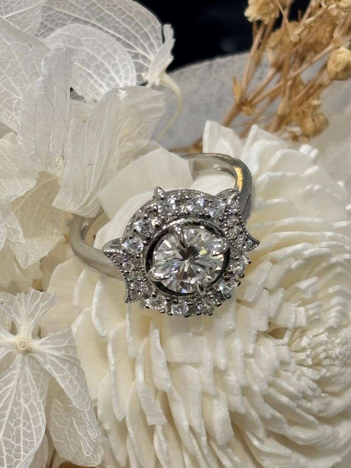 Full Moon - 925 Silver triple luna Ring