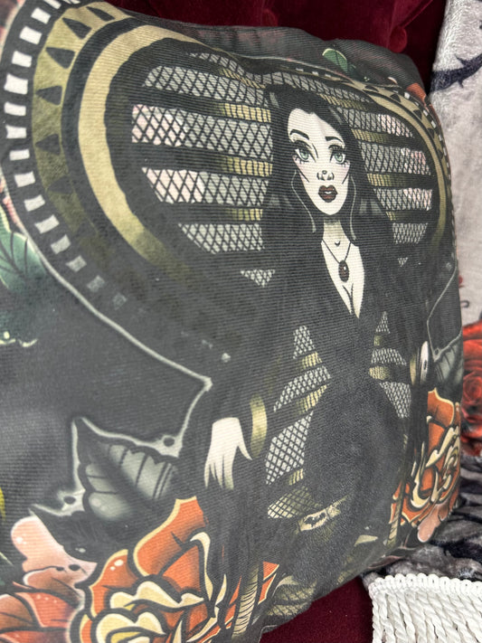 MORTICIA MOURNING - Cushion Cover