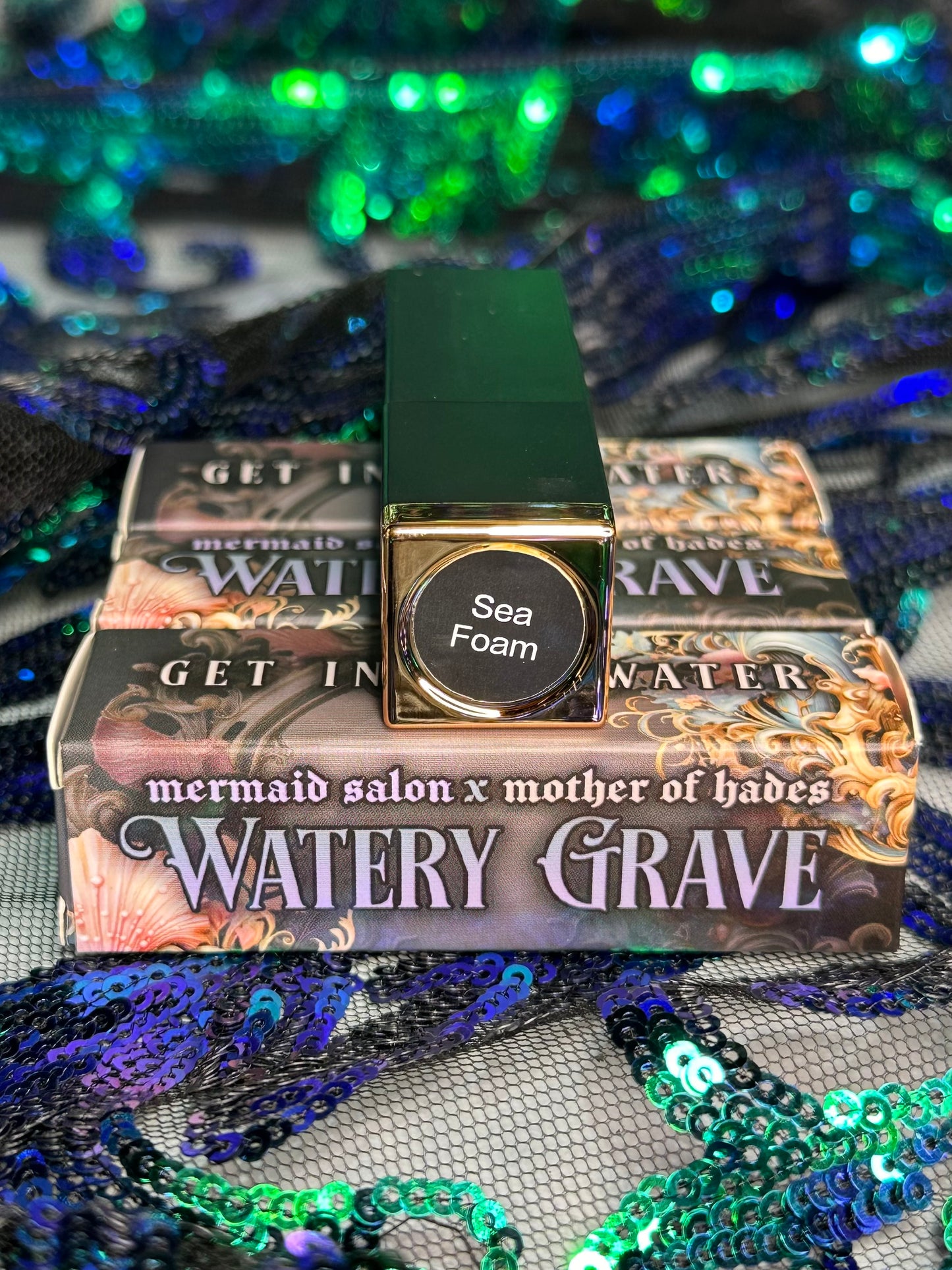 SEA FOAM - Mother of Hades Watery Grave Traditional Cream Velvet Lipstick