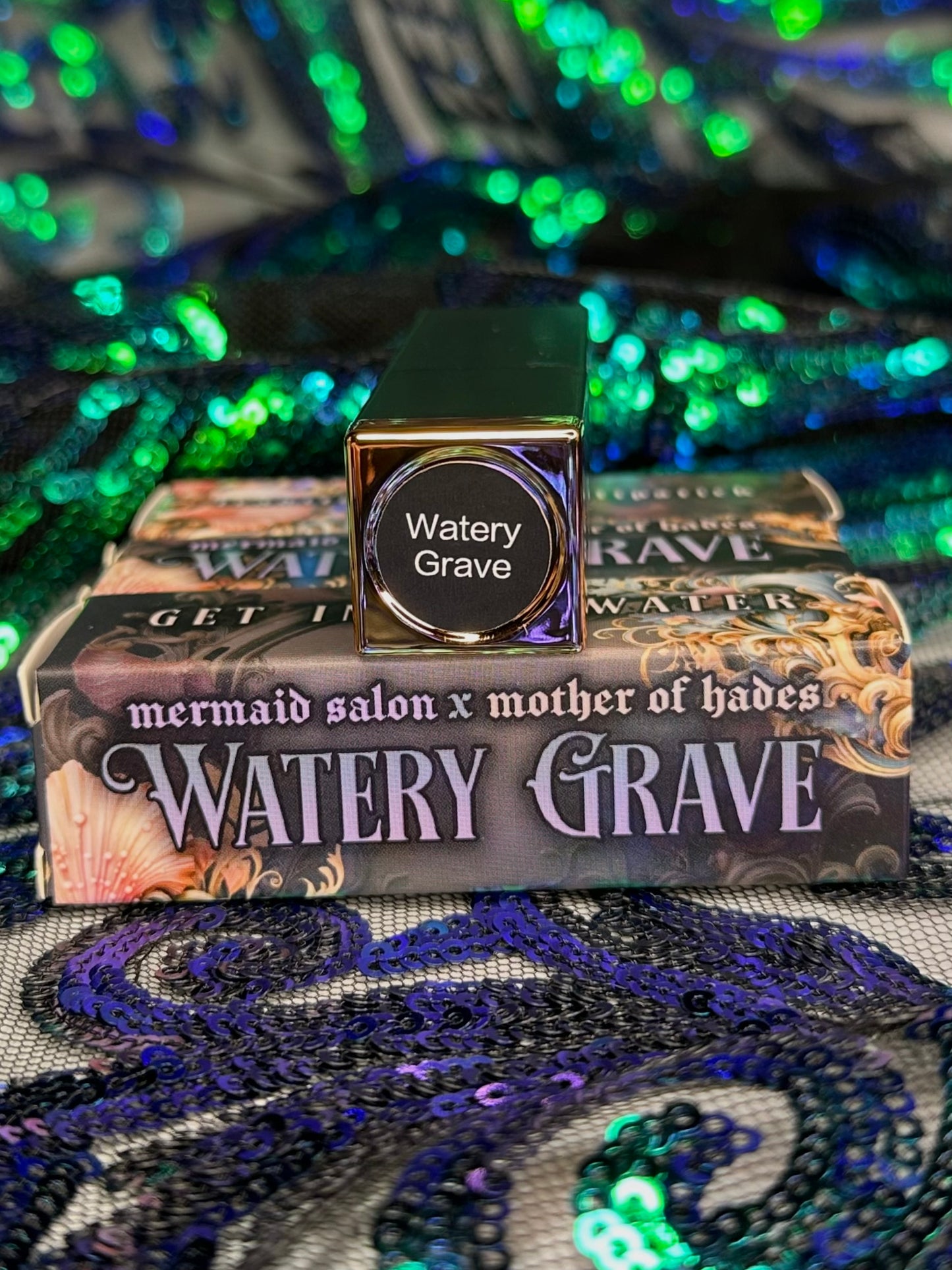 WATERY GRAVE - Mother of Hades Watery Grave Traditional Cream Velvet Lipstick